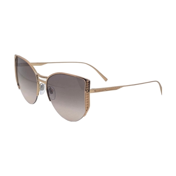 BULGARI SUNGLASSES Elegant Gold and Black Women's Sunglasses BULGARI - Picture 4 of 8